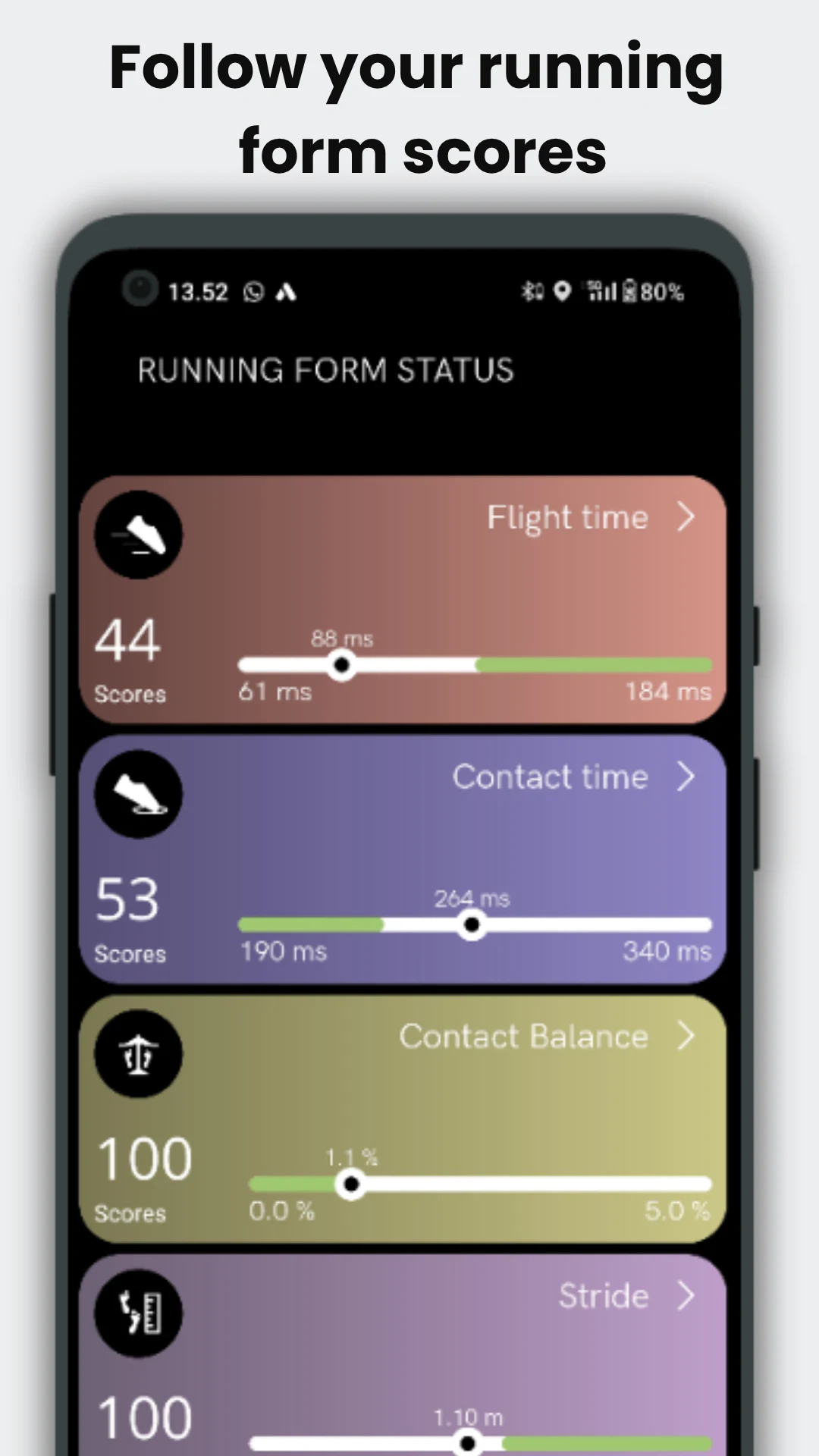 Flyrun: Running & Form Tracker screenshot