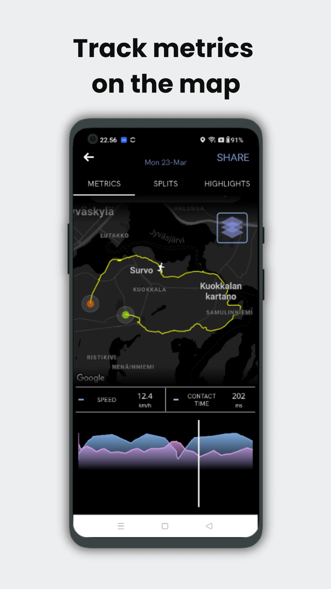 Flyrun: Running & Form Tracker screenshot